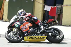 John McGuinness at Parliament Square: 2007 Superstock TT