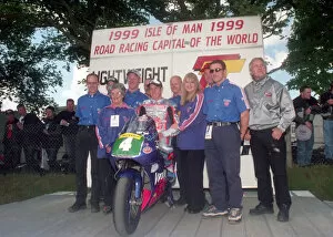 Images Dated 26th April 2020: John McGuinness (Vimto Honda) 1999 Lightweight 250 TT