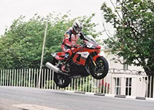 Images Dated 3rd July 2020: John McGuinness (Yamaha) 2004 Production 600 TT