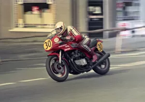 Images Dated 3rd September 2020: John McManus (Kawasaki) 1984 Senior Manx Grand Prix