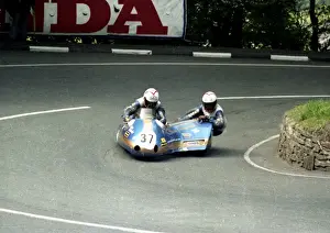 John Mulcahy & Stephen Mills (Suzuki) 1985 Sidecar TT