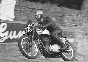 Images Dated 28th June 2022: John Newall (BSA) 1957 Senior Manx Grand Prix