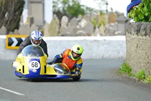 John Potts Prints: John Potts & Claire Duplock (NRE BMW) 2015 Pre TT Classic