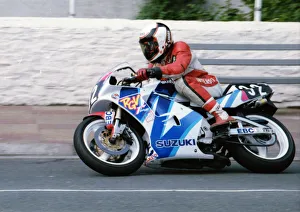 Images Dated 9th March 2019: John Raybould (Suzuki) 1992 Supersport 400 TT