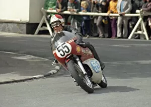 Images Dated 12th June 2022: John Raynor (Aermacchi) 1974 Junior Manx Grand Prix