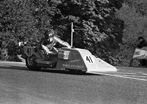 Images Dated 24th November 2015: John Renwick & Ian Penny (Renwick Konig) 1973 750cc Sidecar TT