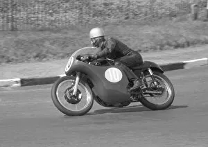 Images Dated 22nd July 2022: John Rice (AJS) 1963 Junior Manx Grand Prix