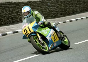 Images Dated 11th July 2019: John Robinson (Suzuki) 1984 Senior TT