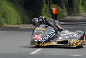 John Saunders & Loic Ansquer (MR Equipe Suzuki) 2009 Sidecar TT