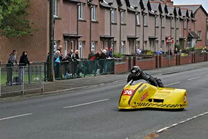 2014 Sidecar Tt Collection: John Saunders & Robert Lunt (Shelbourne Honda) 2014 Sidecar TT