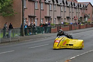 John Saunders & Robert Lunt (Shelbourne Honda) 2014 Sidecar TT