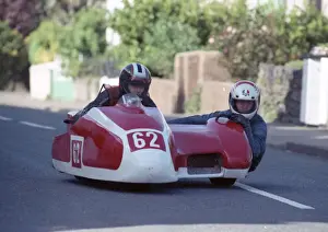 John Scarth & Peter Hill (Windle Yamaha) 1990 Sidecar TT