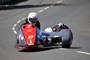 Images Dated 6th June 2019: John Shipley & Andrew Haynes (LCR) 2019 Sidecar TT