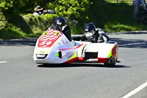 Images Dated 30th October 2020: John Shipley & Stephen Ian Cunliffe (LCR Suzuki) 2015 Sidecar TT