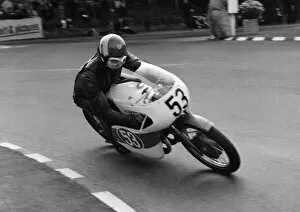 Images Dated 4th June 2018: John Teare (Yamaha) 1969 Lightweight Manx Grand Prix