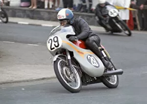 Images Dated 15th November 2020: John Weed (Honda) 1969 Ultra Lightweight TT