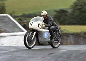 Images Dated 17th June 2022: John Wetherall (Norton) 1967 Junior Manx Grand Prix