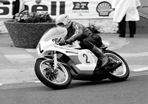 Images Dated 10th January 2019: John Woodhead (Yamaha) 1977 Senior Manx Grand Prix