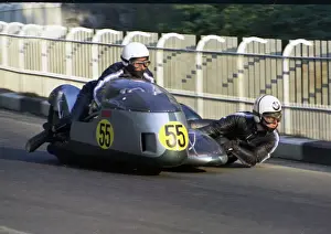 John Wright-Bailey & Eddie Kiff (Norton) 1971 750 Sidecar TT
