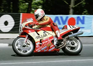 Johnny Rea (Honda) 1991 Formula One TT