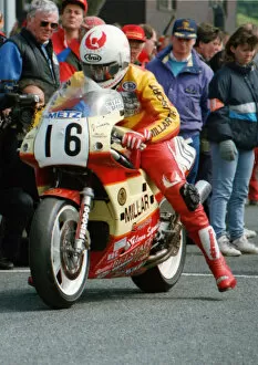 Johnny Rea Gallery: Johnny Rea (Yamaha) 1991 Senior TT
