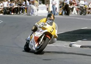 Images Dated 15th September 2011: Jon Ekerold at Parliament Square: 1982 Senior TT