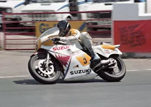 Jon Ekerold Gallery: Jon Ekerold (Suzuki) 1982 Senior TT