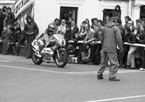 Images Dated 18th September 2020: Jon Ekerold (Suzuki) first running, 1981 Senior TT