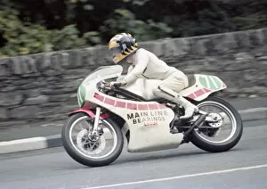 Images Dated 30th July 2021: Jon Harrison (Mainline Yamaha) 1982 Newcomers Manx Grand Prix