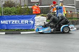 Jose Nobre & Goulven Crochenore (Ireson Yamaha) 2013 Pre TT Classic