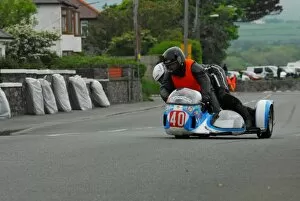 Images Dated 26th May 2014: Jose Nobre & Marc Therasse (Ireson) 2014 Pre TT Classic