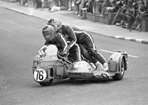 Joseph Rocheleau & Alma Rocheleau (MGF BSA) 1974 750 Sidecar TT