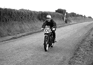 Velocette Collection: Js Wilson Velocette 1951 Junior MGP Practice