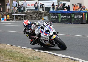 Images Dated 8th June 2018: Julien Toniutti (BMW) 2018 Senior TT
