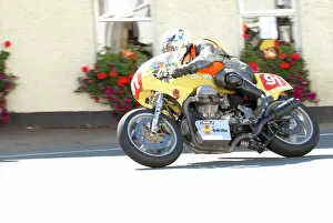 Images Dated 14th July 2010: Jussi Luoma (Guzzi) 2010 Post Classic Senior TT
