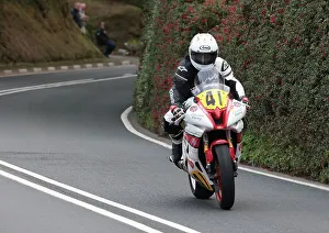 2022 Senior Manx Grand Prix Collection: Justin Collins Yamaha 2022 Senior Manx Grand Prix