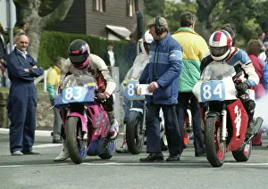Karl Bell & Pat Robinson (Kawasaki) 1992 Junior Manx Grand Prix