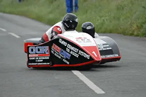 Karl Bennett & Lee Cain (DMR Honda) 2009 Jurby Road