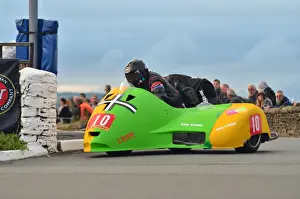 Karl Bennett & Lee Cain (DMR Honda) 2012 Southern 100