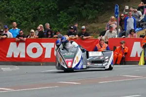 Karl Bennett & Lee Cain (DMR Suzuki) 2016 Sidecar 2 TT
