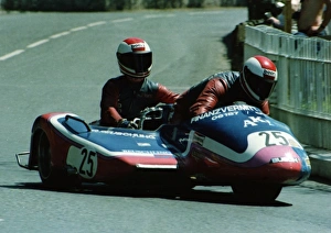 Karl-Heinz Plaschke & Waldemar Jager (Busch) 1982 Sidecar TT