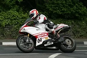 Images Dated 1st January 1980: Karsten Schmidt (Ducati) 2010 Superbike TT