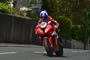 Images Dated 31st October 2020: Keith Amor (BMW) 2015 Superbike TT