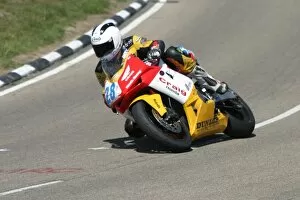 Images Dated 6th June 2007: Keith Amor at Creg ny Baa: 2007 Supersport TT