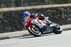 Images Dated 6th June 2008: Keith Amor (Honda) 2008 Superbike TT