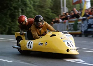 1989 Sidecar Tt Collection: Keith Brown & Steven Langham (Yamaha) 1989 Sidecar TT
