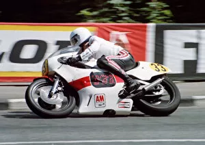 Keith Buckley Gallery: Keith Buckley (Police Yamaha) 1982 Senior TT