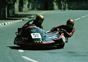 Keith Griffin & Gordon Garrett (Suzuki) 1982 Sidecar TT