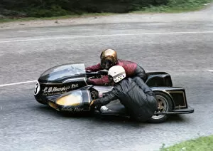 Keith Griffin Gallery: Keith Griffin & Malcolm Sharrocks (Suzuki) 1978 Sidecar TT