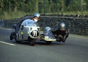 1971 500 Sidecar Tt Prints: Keith Griffin & Malcolm Sharrocks (Triumph) 1971 500 Sidecar TT